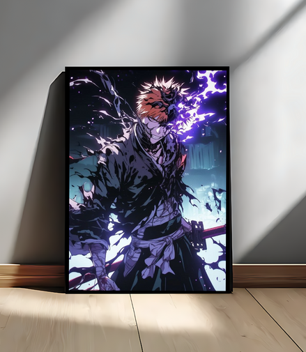 Ichigo Requiem Flame Wall Art
