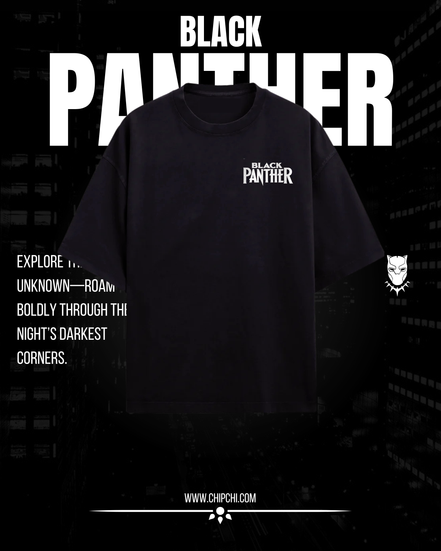 Oversized terry tee | Wakanda Forever | Marvels