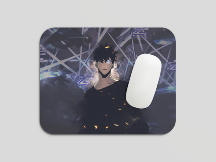 Shadow Monarch Aura Mousepad
