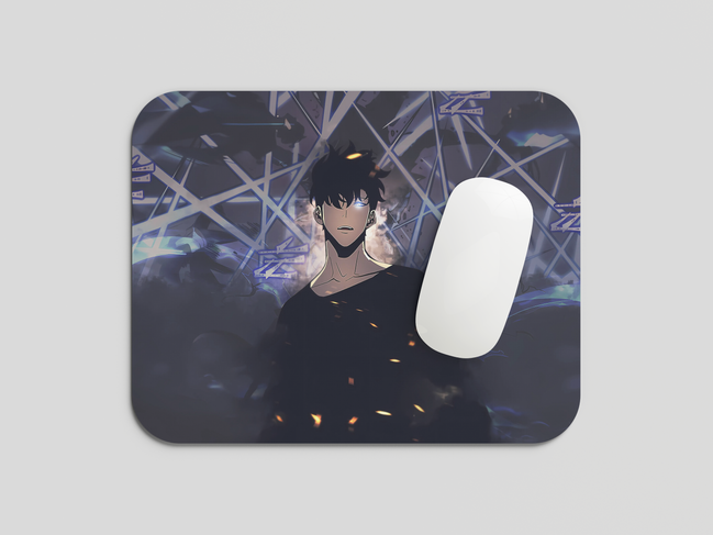 Shadow Monarch Aura Mousepad