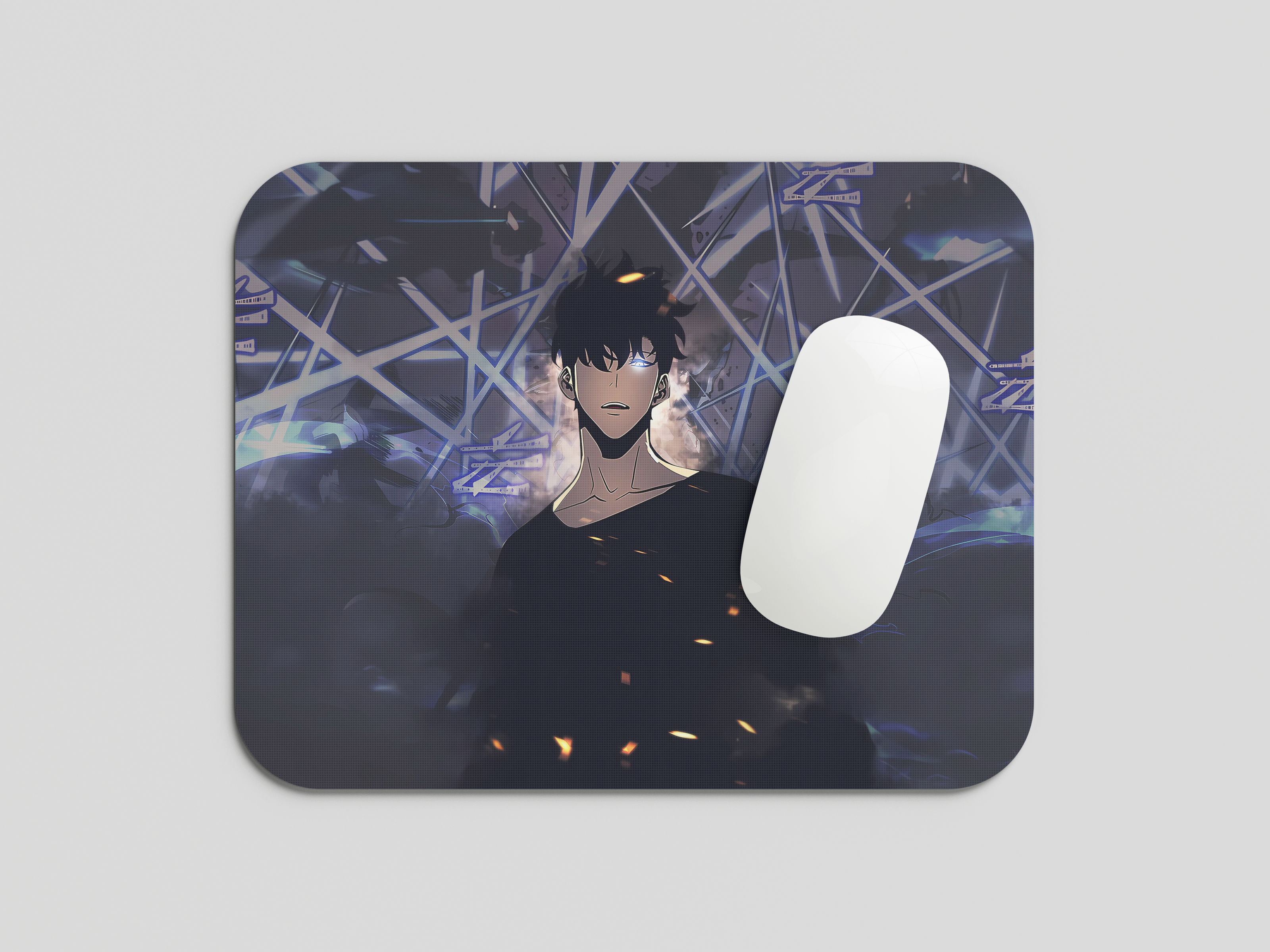 Shadow Monarch Aura Mousepad