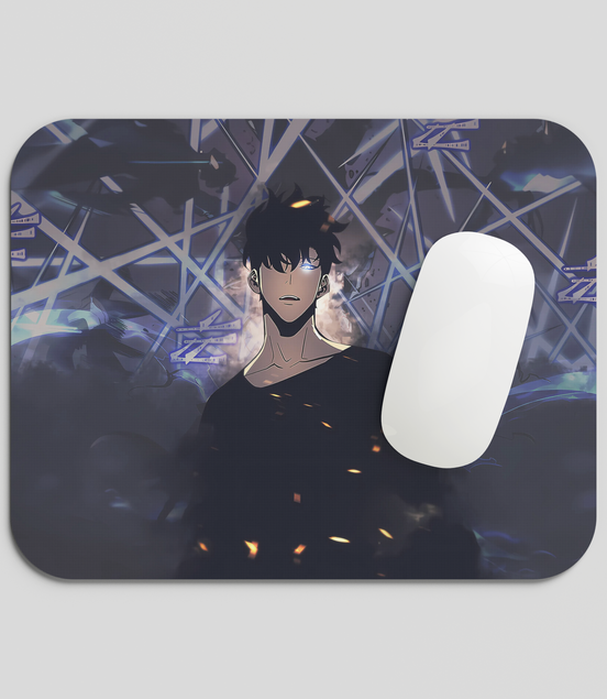 Shadow Monarch Aura Mousepad