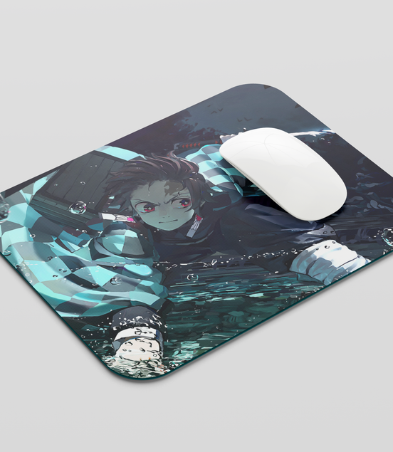 Tanjiro Water Breathing Mousepad