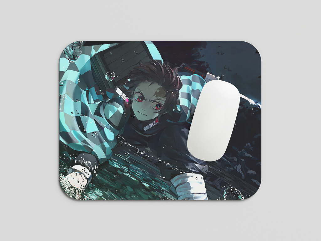 Tanjiro Water Breathing Mousepad