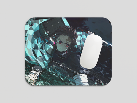 Tanjiro Water Breathing Mousepad