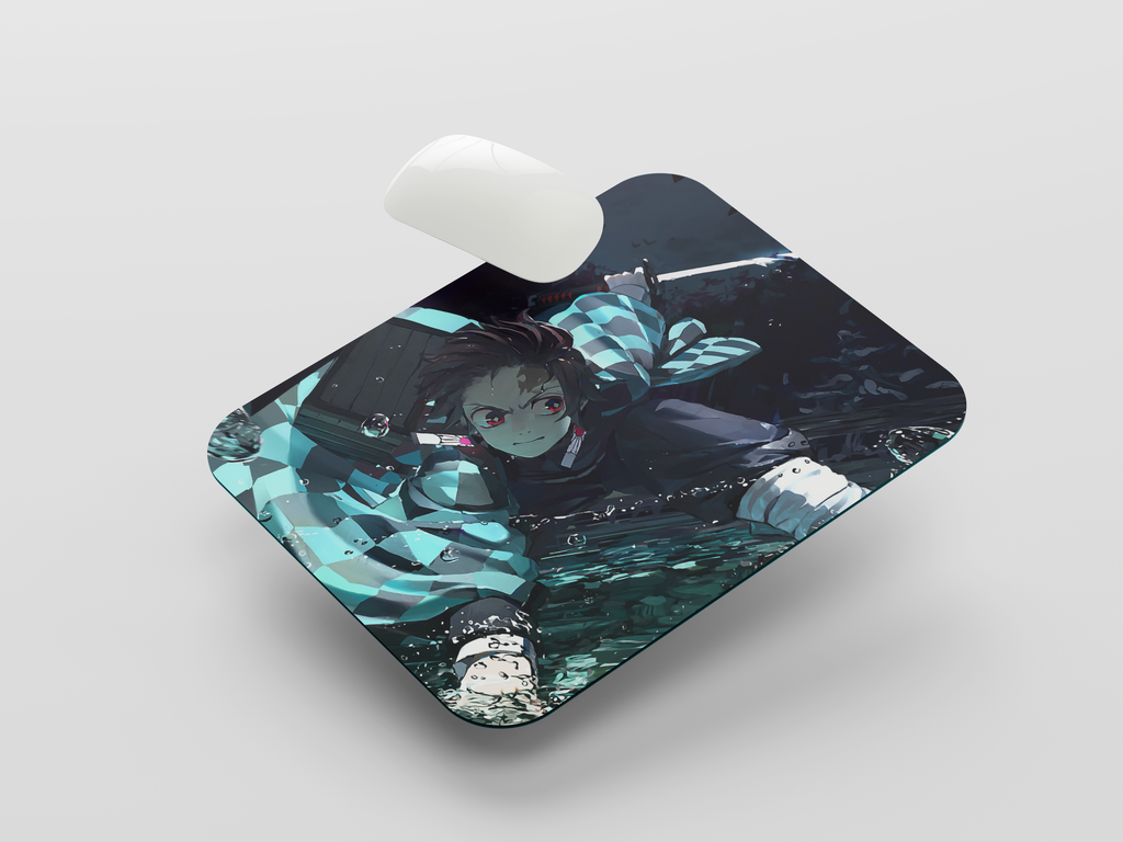 Tanjiro Water Breathing Mousepad
