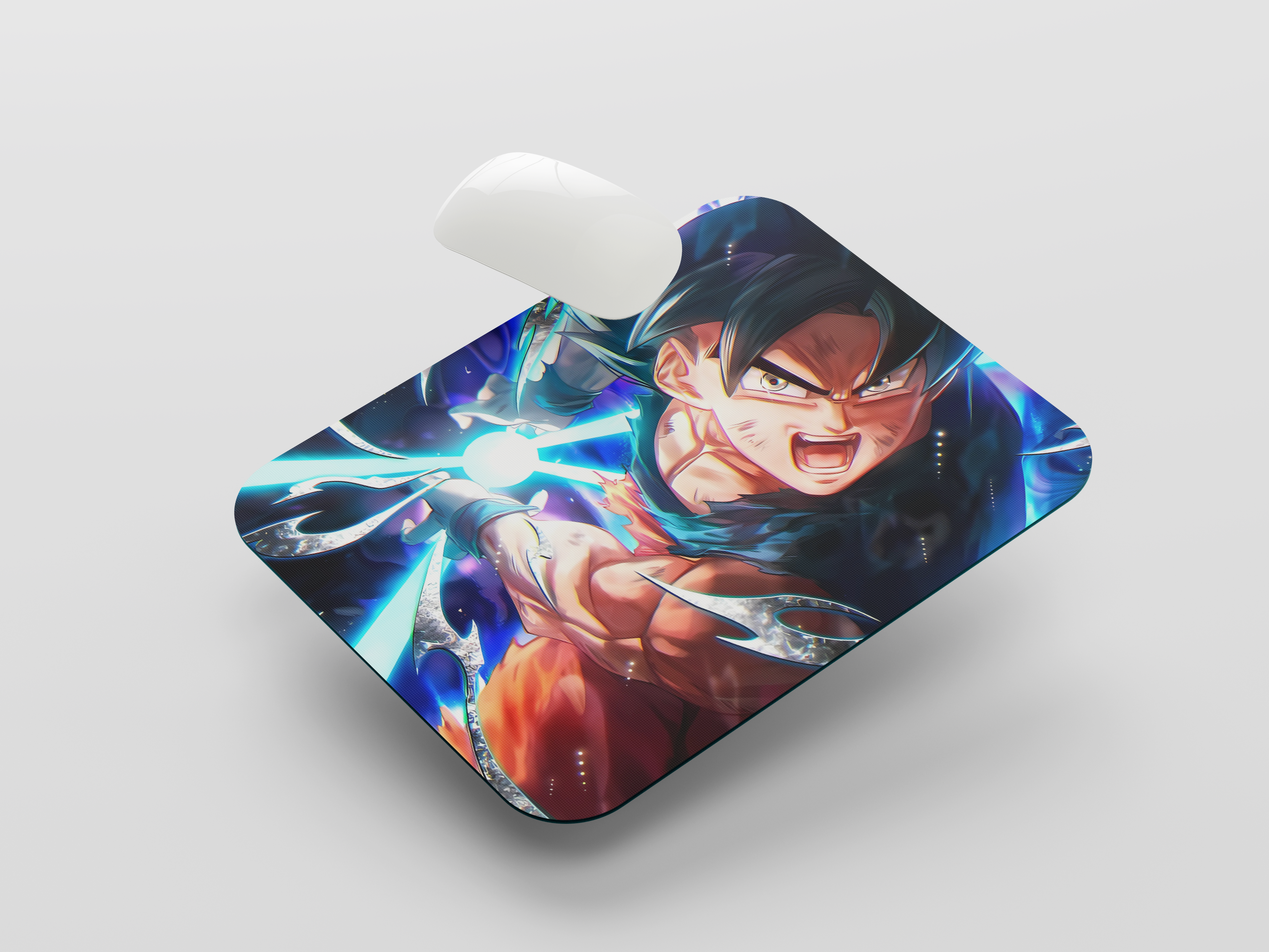 Goku Kamehameha Burst Mousepad