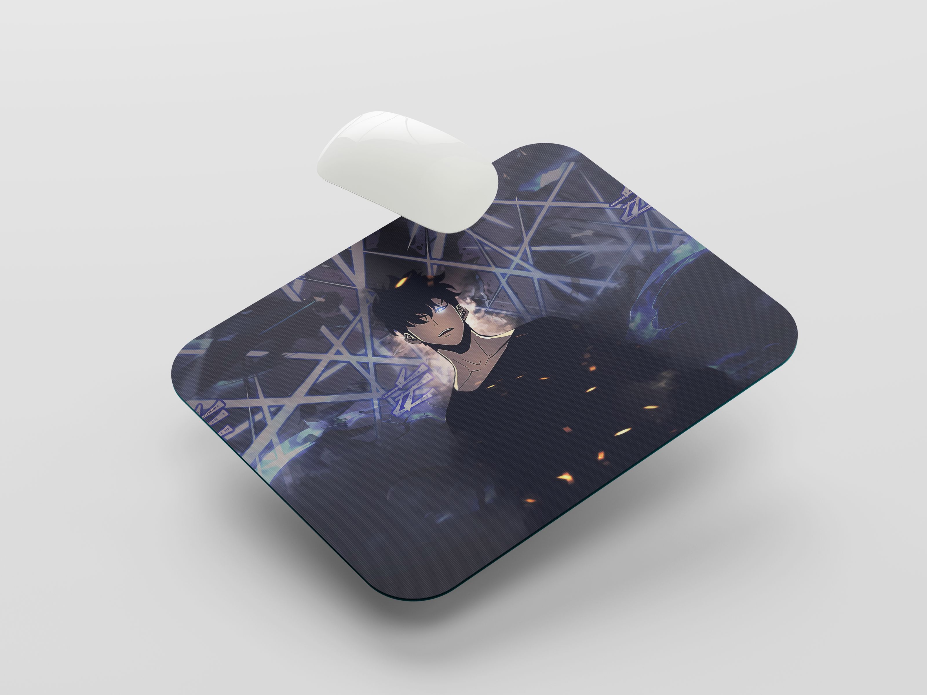 Shadow Monarch Aura Mousepad