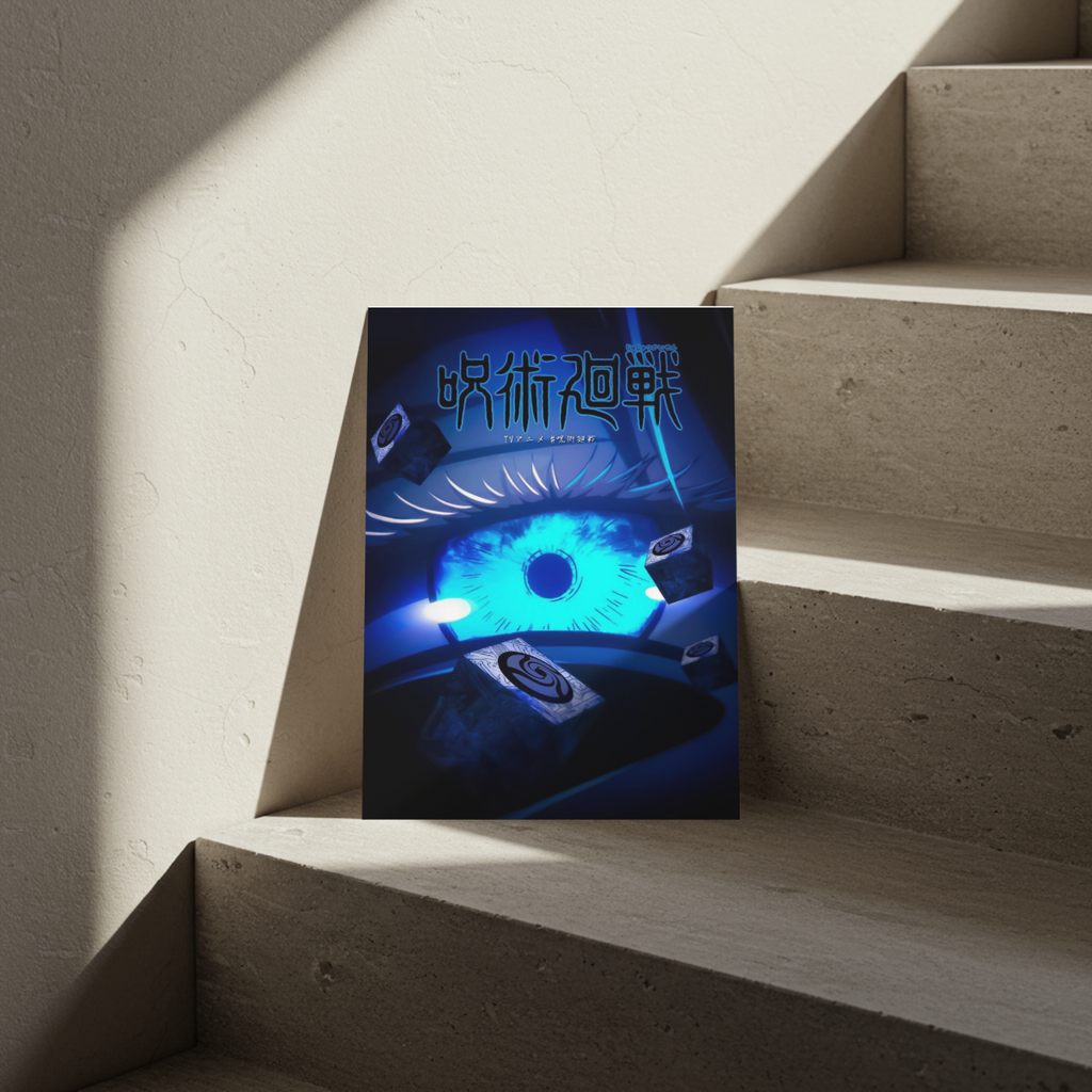 Jujutsu Kaisen Gojo Satoru "Six Eyes" & Prison Realm Poster