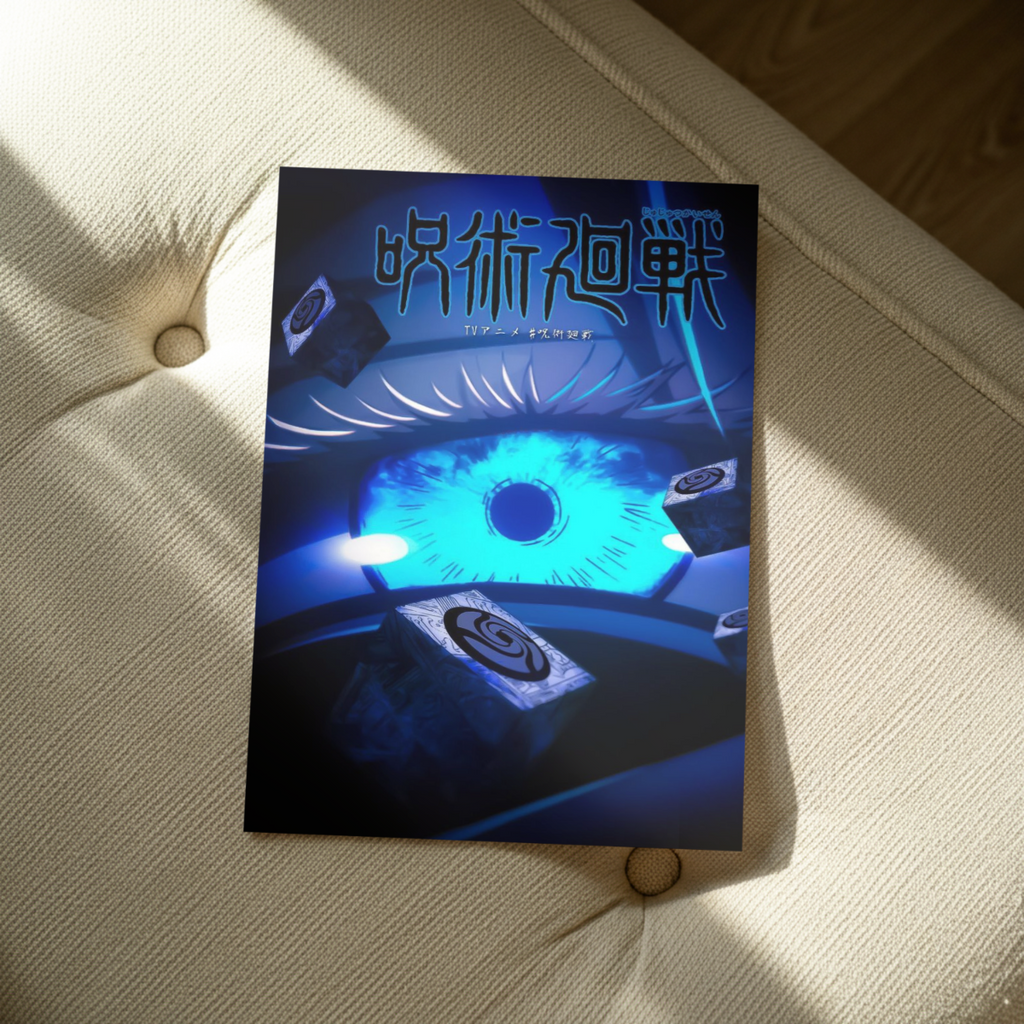 Jujutsu Kaisen Gojo Satoru "Six Eyes" & Prison Realm Poster