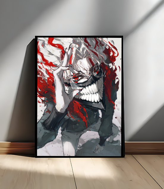 Dandadan “Jade-Eye Menace” Wall Art