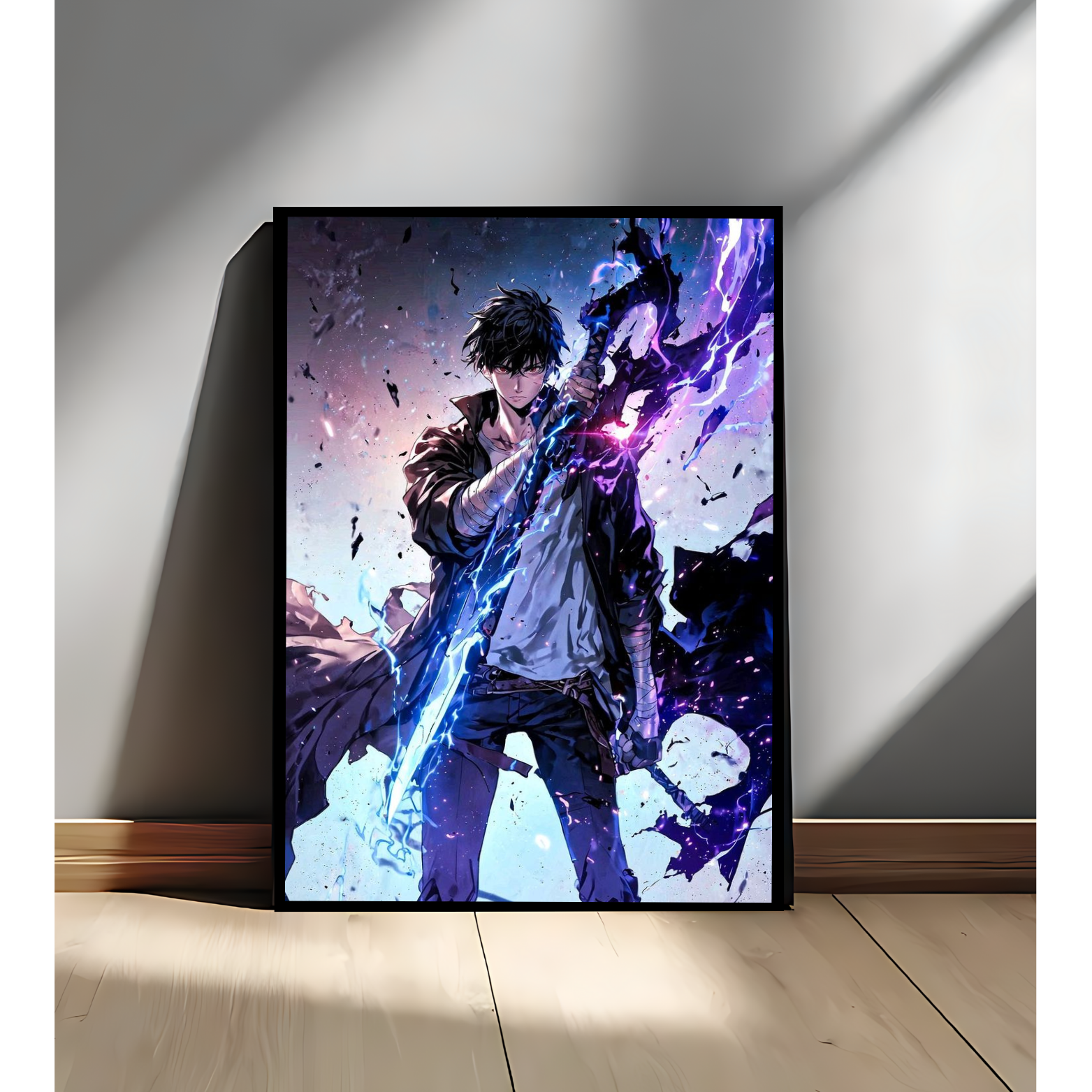 Shadow Monarch Awakening Wall Art