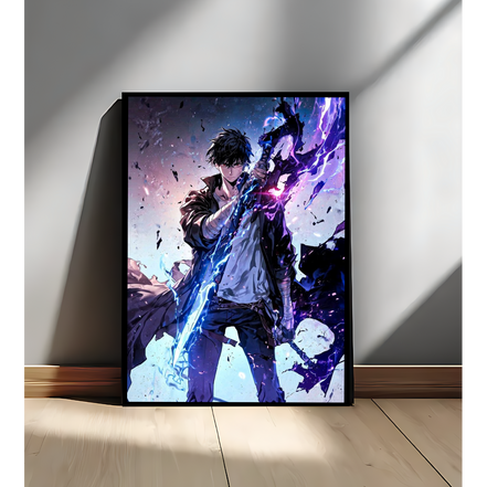 Shadow Monarch Awakening Wall Art