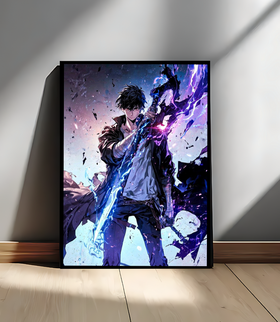 Shadow Monarch Awakening Wall Art