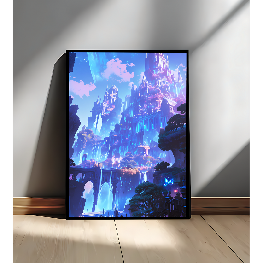 Lumina Sky City Wall Art