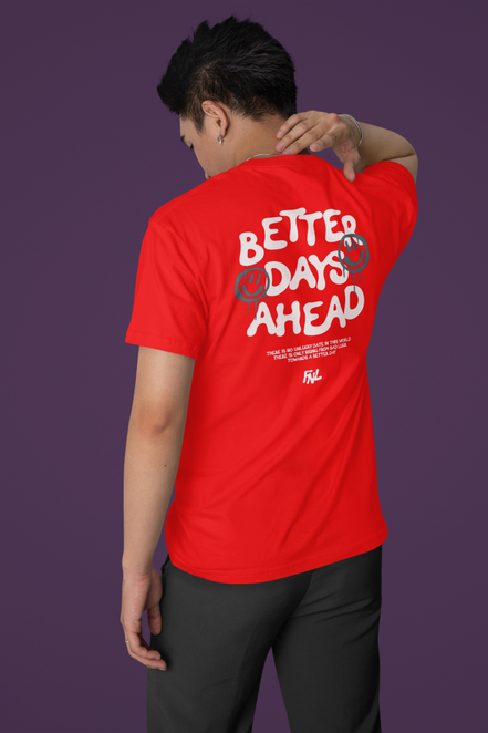 Drippy Smile "Better Days Ahead" Streetwear Tee