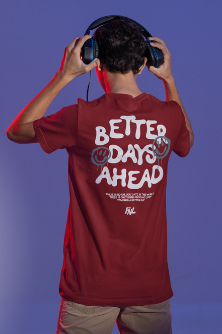 Drippy Smile "Better Days Ahead" Streetwear Tee