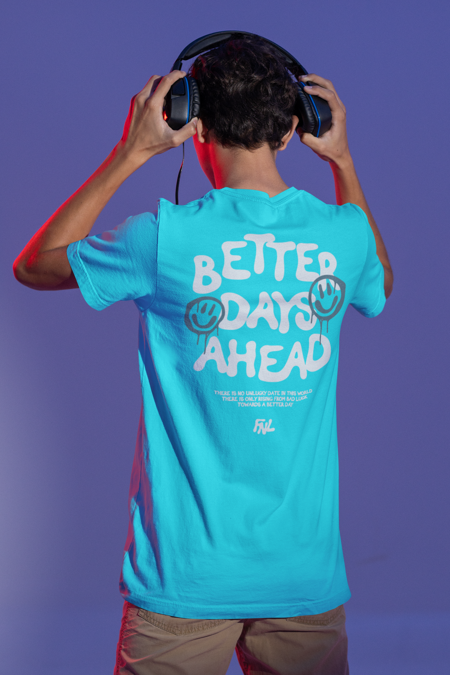 Drippy Smile "Better Days Ahead" Streetwear Tee