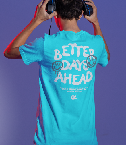 Drippy Smile "Better Days Ahead" Streetwear Tee