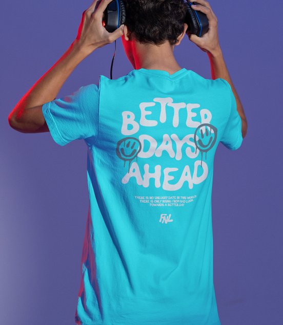 Drippy Smile "Better Days Ahead" Streetwear Tee