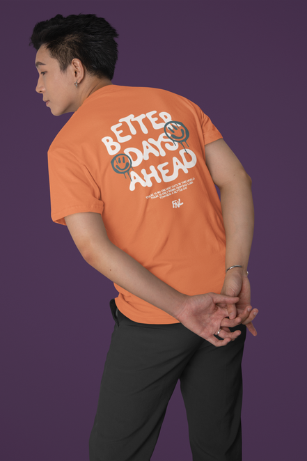 Drippy Smile "Better Days Ahead" Streetwear Tee
