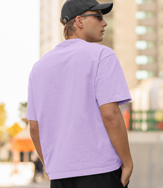 Unisex Oversized French Terry T-shirt| Cyber Bunny