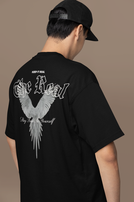 Oversized French Terry| The Real Wings Tee
