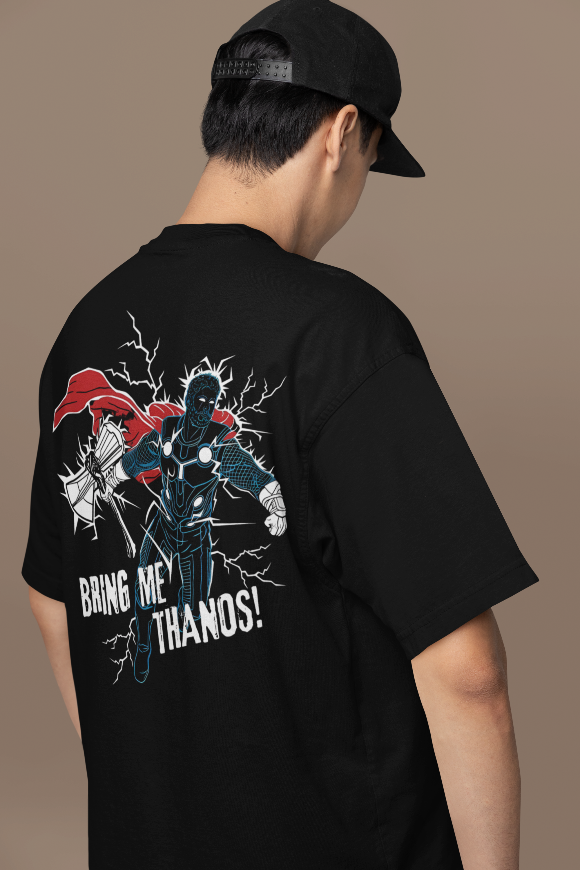 Bring Me Thanos: French Terry Oversized Tee