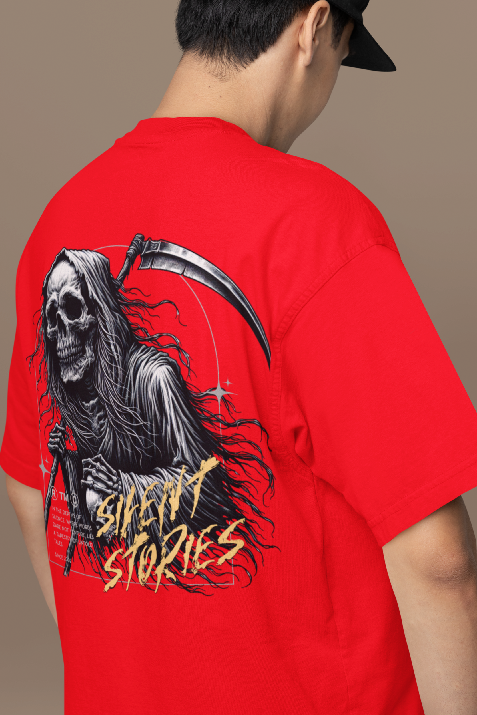 Silent Stories Grim Reaper | Oversize T-Shirt