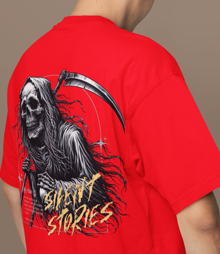 Silent Stories Grim Reaper | Oversize T-Shirt