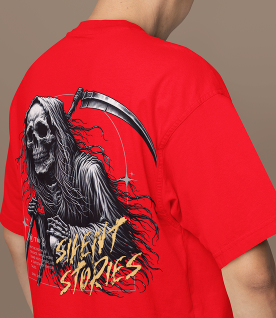 Silent Stories Grim Reaper | Oversize T-Shirt