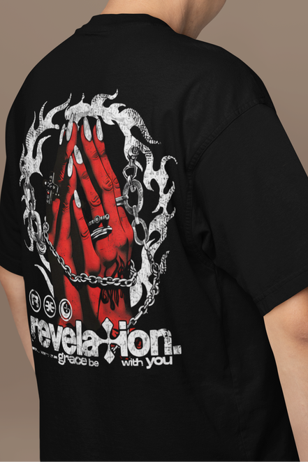 Revelation "Red Hands" Oversized French Terry Tee