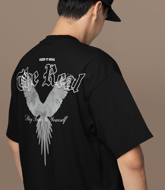 Oversized French Terry| The Real Wings Tee
