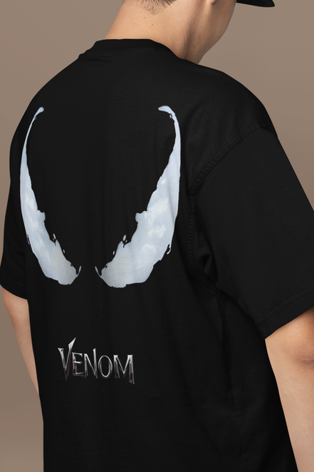 Venom 'Symbiote Eyes' Heavyweight Oversized T-Shirt