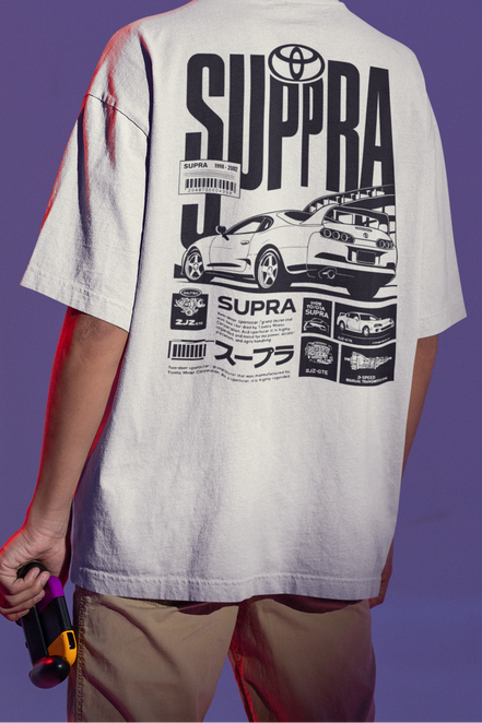 Supra Legacy '98 Streetwear Oversized French Terry T-Shirt