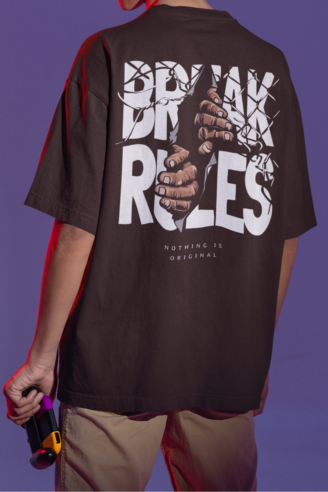 Oversized French Terry Tee | The Rulebreaker