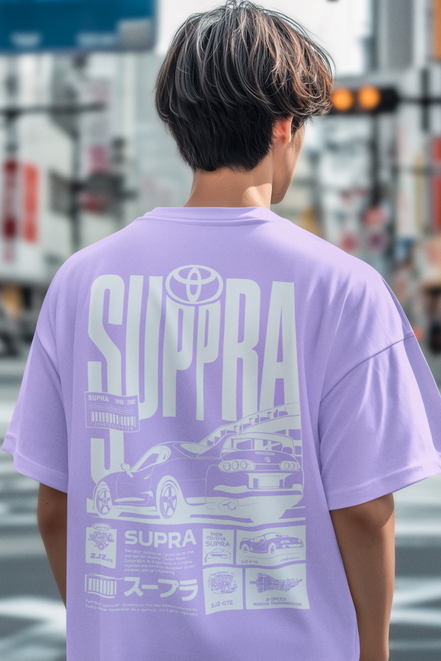 Supra Legacy '98 Streetwear Oversized French Terry T-Shirt