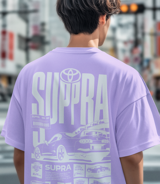 Supra Legacy '98 Streetwear Oversized French Terry T-Shirt