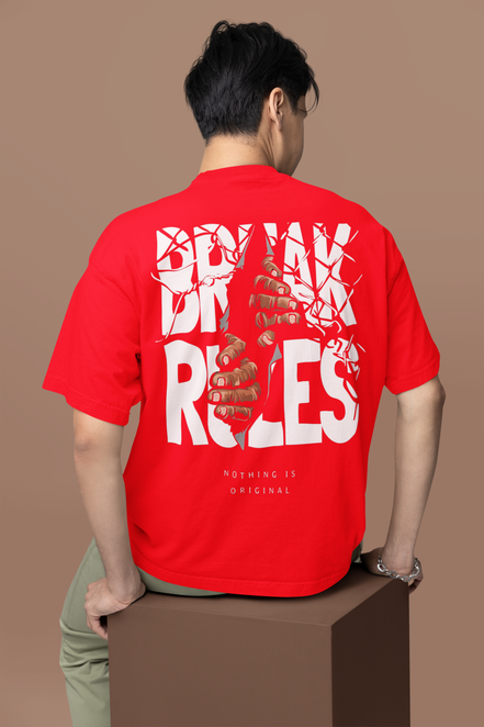 Oversized French Terry Tee | The Rulebreaker