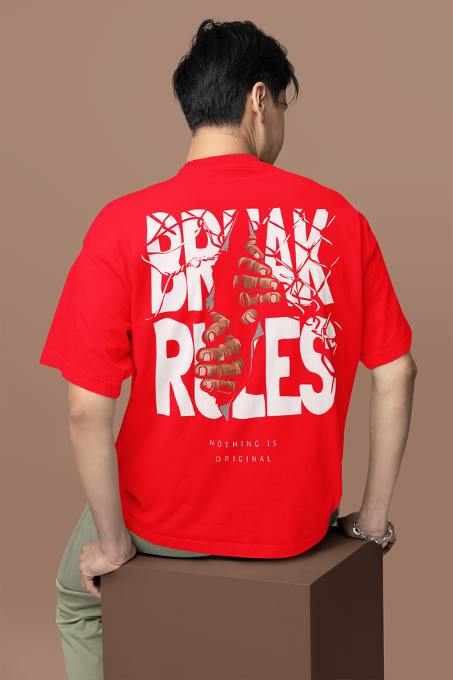 Oversized French Terry Tee | The Rulebreaker