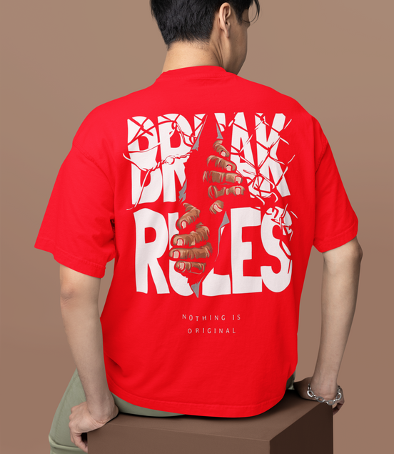 Oversized French Terry Tee | The Rulebreaker