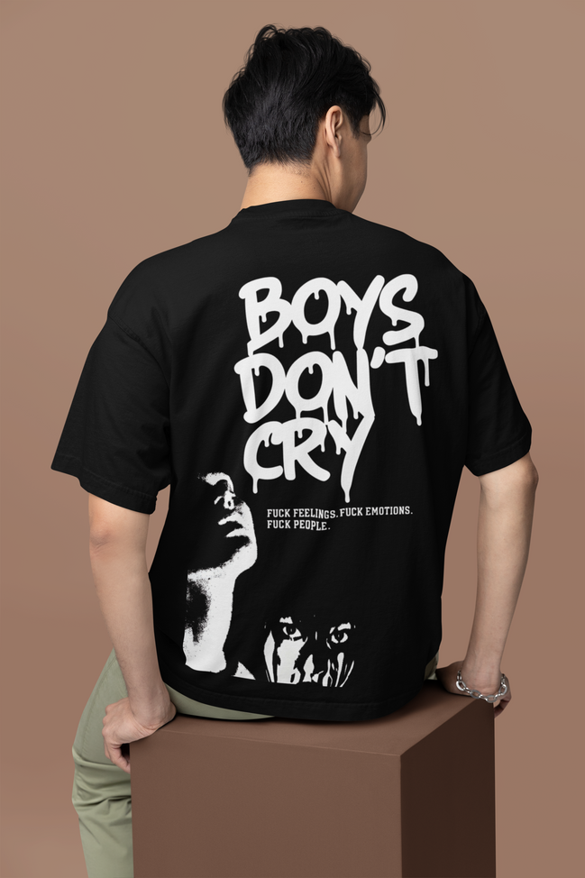 Oversized  French Terry | Don't Cry