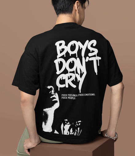 Oversized  French Terry | Don't Cry