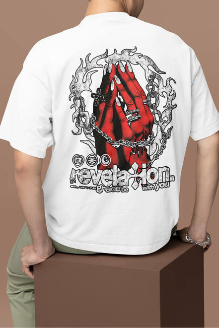 Revelation "Red Hands" Oversized French Terry Tee
