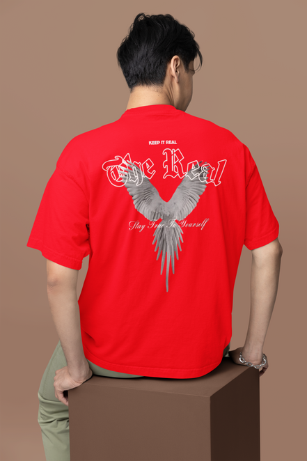 Oversized French Terry| The Real Wings Tee