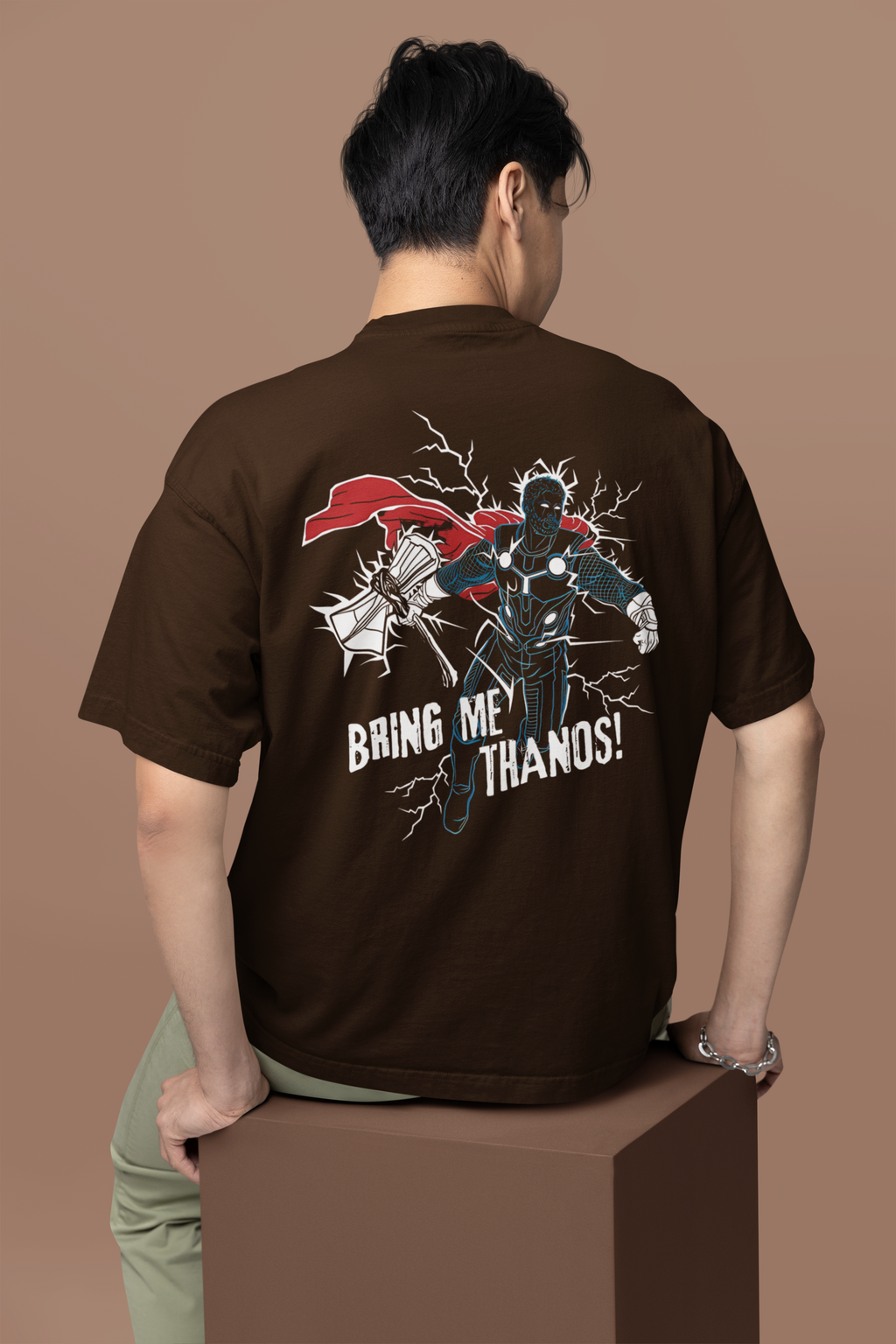 Bring Me Thanos: French Terry Oversized Tee