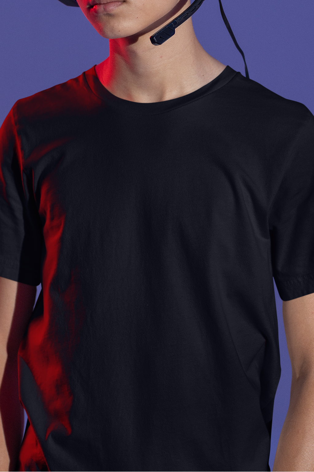 Unisex Regular Fit T-Shirt | Solid Color Plain Crew Neck Basic Tee