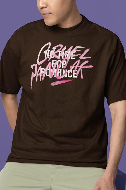 'Cruel Paranoia' Heavyweight Oversized T-Shirt