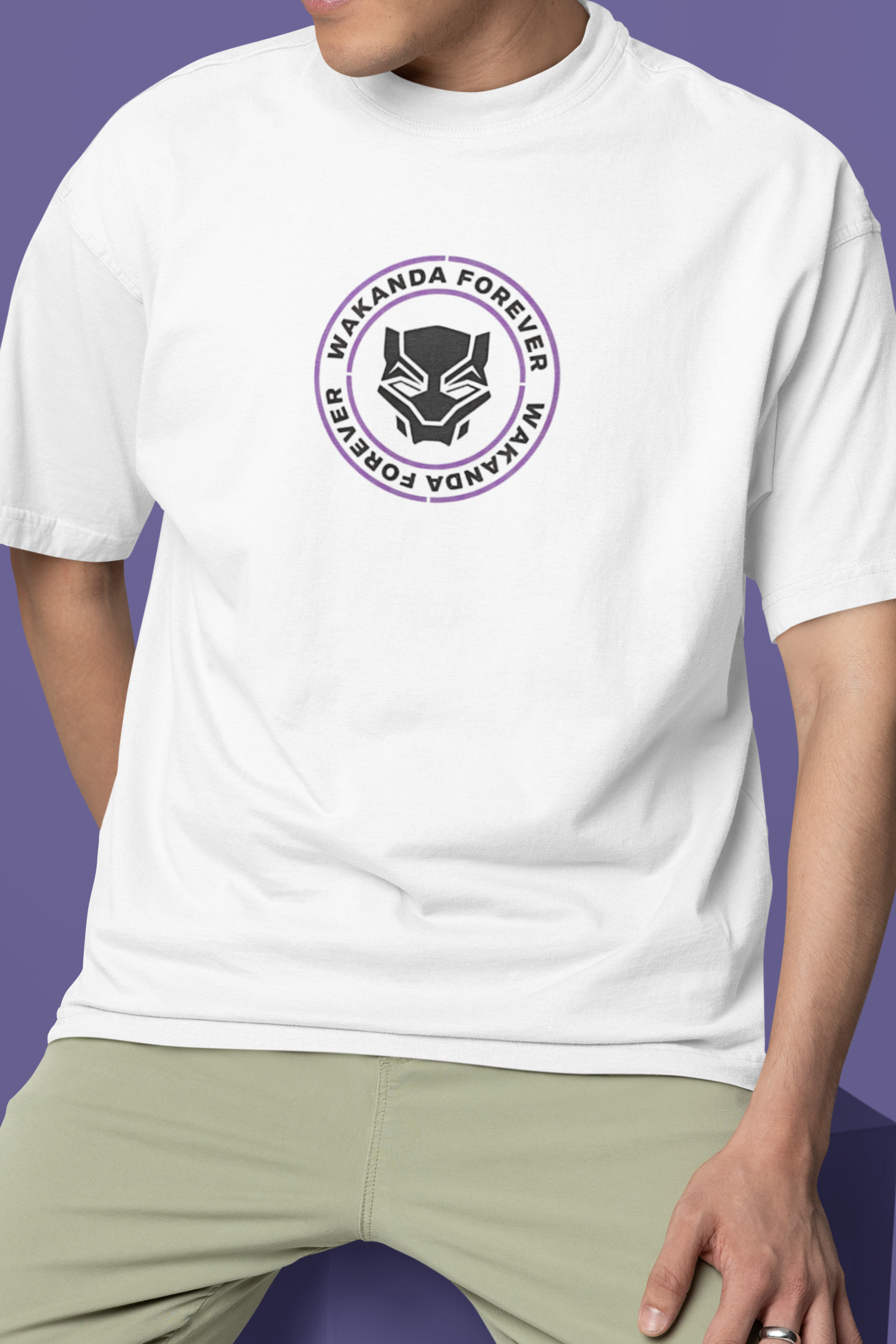 Wakanda Forever: Black Panther Lycra Tee