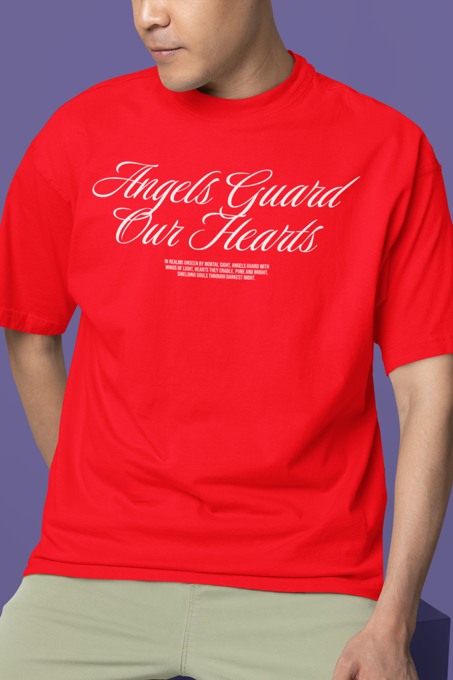 The Celestial Guard Tee| oversized tee